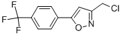3-(CHLOROMETHYL)-5-[4-(TRIFLUOROMETHYL)PHENYL]ISOXAZOLE CAS#: 613240-21-4