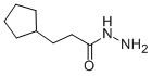 3-CYCLOPENTYLPROPANEHYDRAZIDE CAS#: 588714-08-3