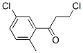3-Chloro-1-(5-chloro-2-methylphenyl)-1-propanone CAS#: 63549-33-7