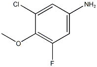 3-Chloro-5-fluoro-4-methoxyaniline CAS#: 62918-78-9