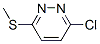 3-Chloro-6-(methylthio)pyridazine CAS#: 7145-61-1