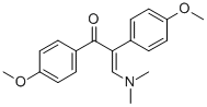 3-(DIMETHYLAMINO)-1,2-BIS(4-METHOXYPHENYL)-2-PROPEN-1-ONE CAS#: 66521-59-3
