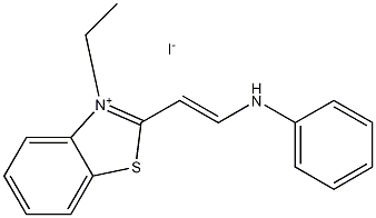 3-Ethyl-2-[2-(phenylamino)ethenyl]benzothiazolium iodide CAS#: 60126-86-5
