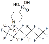 [3-[Ethyl[(pentadecafluoroheptyl)sulfonyl]amino]propyl]phosphonic acid CAS#: 71463-79-1