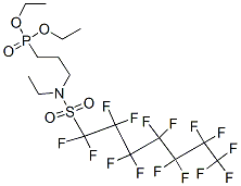 [3-[Ethyl[(pentadecafluoroheptyl)sulfonyl]amino]propyl]phosphonic acid diethyl ester CAS#: 71463-81-5