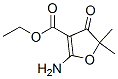 3-Furancarboxylicacid,2-amino-4,5-dihydro-5,5-dimethyl-4-oxo-,ethylester CAS#: 637349-23-6