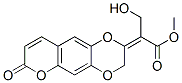 3-Hydroxy-2-[(2E)-7-oxo-7H-pyrano[2,3-g]-1,4-benzodioxin-2(3H)-ylidene]propionic acid methyl ester CAS#: 60492-00-4
