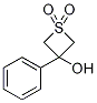 3-Hydroxy-3-phenylthietane 1,1-dioxide CAS#: 66982-50-1