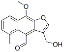 3-(Hydroxymethyl)-9-methoxy-5-methylnaphtho[2,3-b]furan-4-carbaldehyde CAS#: 62706-43-8