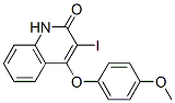 3-Iodo-4-(4-methoxyphenoxy)-2(1H)-quinolinone CAS#: 68903-79-7