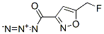 3-Isoxazolecarbonyl azide, 5-(fluoromethyl)- CAS#: 625120-08-3