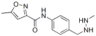 3-Isoxazolecarboxamide,5-methyl-N-[4-[(2-methylhydrazino)methyl]phenyl]- CAS#: 692717-10-5
