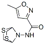 3-Isoxazolecarboxamide,N-2,5-dithia-7-azabicyclo[2.2.1]hept-7-yl-5-methyl- CAS#: 685542-19-2