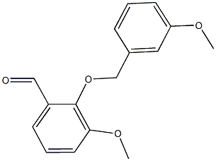 3-METHOXY-2-[(3-METHOXYBENZYL)OXY]BENZALDEHYDE CAS#: 667412-89-7