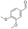 3-METHOXY-4-METHYLSULFANYL-BENZALDEHYDE CAS#: 68885-46-1