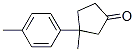 3-METHYL-3-P-TOLYLCYCLOPENTANONE CAS#: 65564-92-3