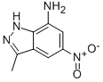 3-METHYL-5-NITRO-1H-INDAZOL-7-AMINE CAS#: 647853-25-6
