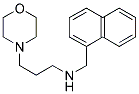 (3-MORPHOLIN-4-YL-PROPYL)-NAPHTHALEN-1-YLMETHYL-AMINE CAS#: 626207-99-6