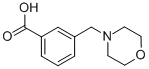 3-MORPHOLIN-4-YLMETHYLBENZOIC ACID CAS#: 67451-81-4