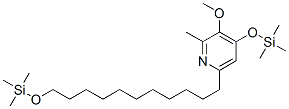 3-Methoxy-2-methyl-4-trimethylsilyloxy-6-[11-(trimethylsilyloxy)undecyl]pyridine CAS#: 70001-17-1