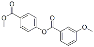 3-Methoxybenzoic acid 4-(methoxycarbonyl)phenyl ester CAS#: 68595-44-8