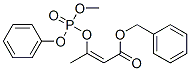 3-(Methoxyphenoxyphosphinyloxy)-2-butenoic acid benzyl ester CAS#: 63992-58-5