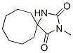 3-Methyl-1,3-diazaspiro[4.7]dodecane-2,4-dione CAS#: 714-70-5