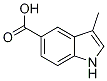 3-Methyl-1H-indole-5-carboxylicacid CAS#: 588688-44-2