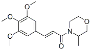 3-Methyl-4-[3-(3,4,5-trimethoxyphenyl)propenoyl]morpholine CAS#: 64038-99-9