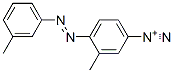 3-Methyl-4-[(3-methylphenyl)azo]benzenediazonium CAS#: 61886-22-4
