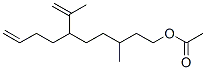 3-Methyl-6-isopropenyl-9-decen-1-ol acetate CAS#: 64309-03-1