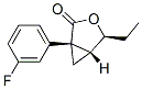 3-Oxabicyclo[3.1.0]hexan-2-one,4-ethyl-1-(3-fluorophenyl)-,(1S,4S,5R)-(9CI) CAS#: 528588-18-3