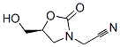 3-Oxazolidineacetonitrile,5-(hydroxymethyl)-2-oxo-,(5S)-(9CI) CAS#: 637343-77-2