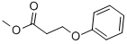 3-PHENOXY PROPANOIC ACID METHYL ESTER CAS#: 7497-89-4