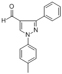 3-PHENYL-1-P-TOLYL-1H-PYRAZOLE-4-CARBALDEHYDE CAS#: 618098-43-4