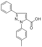 3-PHENYL-1-P-TOLYL-1H-PYRAZOLE-5-CARBOXYLIC ACID CAS#: 618101-89-6