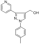 (3-(PYRIDIN-3-YL)-1-P-TOLYL-1H-PYRAZOL-4-YL)METHANOL CAS#: 618383-34-9