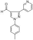 3-(PYRIDIN-3-YL)-1-P-TOLYL-1H-PYRAZOLE-4-CARBALDEHYDE CAS#: 618098-93-4