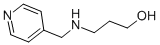 3-[(PYRIDIN-4-YLMETHYL)-AMINO]-PROPAN-1-OL CAS#: 7251-62-9