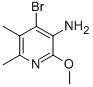 3-Pyridinamine,4-bromo-2-methoxy-5,6-dimethyl- CAS#: 640721-52-4