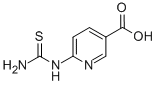 3-Pyridinecarboxylicacid,6-[(aminothioxomethyl)amino]-(9CI) CAS#: 639858-73-4