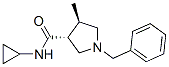 3-Pyrrolidinecarboxamide,N-cyclopropyl-4-methyl-1-(phenylmethyl)-,(3R,4R)- CAS#: 604798-17-6