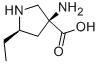 3-Pyrrolidinecarboxylicacid,3-amino-5-ethyl-,(3S,5R)-(9CI) CAS#: 683743-06-8