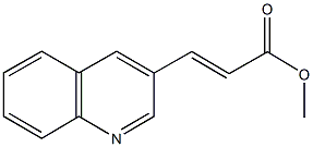 3-QUINOLIN-3-YL-ACRYLIC ACID METHYL ESTER CAS#: 66417-78-5