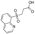 3-(QUINOLINE-8-SULFONYL)-PROPIONIC ACID CAS#: 626206-92-6
