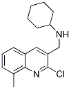 3-Quinolinemethanamine,2-chloro-N-cyclohexyl-8-methyl-(9CI) CAS#: 606095-54-9