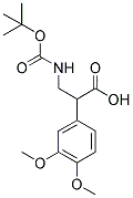 3-TERT-BUTOXYCARBONYLAMINO-2-(3,4-DIMETHOXY-PHENYL)-PROPIONIC ACID CAS#: 683218-93-1
