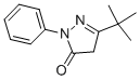 3-TERT-BUTYL-1-PHENYL-2-PYRAZOLIN-5-ONE CAS#: 6631-89-6