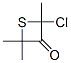 3-Thietanone, 2-chloro-2,4,4-trimethyl- CAS#: 62161-71-1