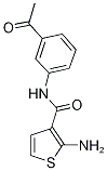 3-Thiophenecarboxamide,N-(3-acetylphenyl)-2-amino-(9CI) CAS#: 590356-75-5